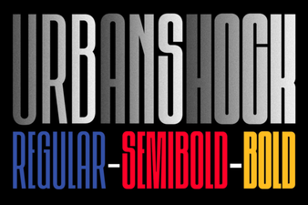 The Urbanshock Font for Bold Digital Design