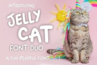 Jelly Cat Font: a Free, Fun Typography Resource