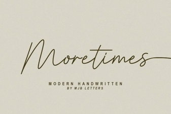 Download the Moretimes Font for Creative Projects