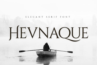 Hevnaque Font: Creative Typography for Modern Design